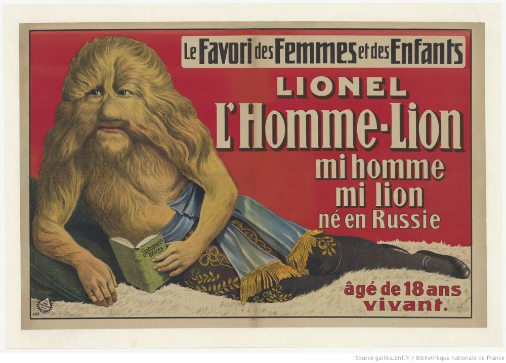 Affiche-Lionel,_l'Homme-Lion_mi-homme,