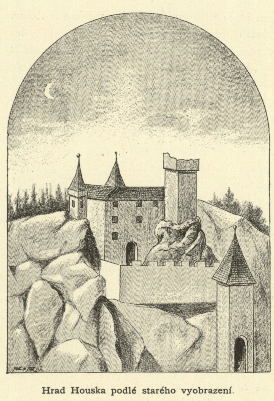 Houska_Caste_-_old_look Houska_Caste_-_old_look