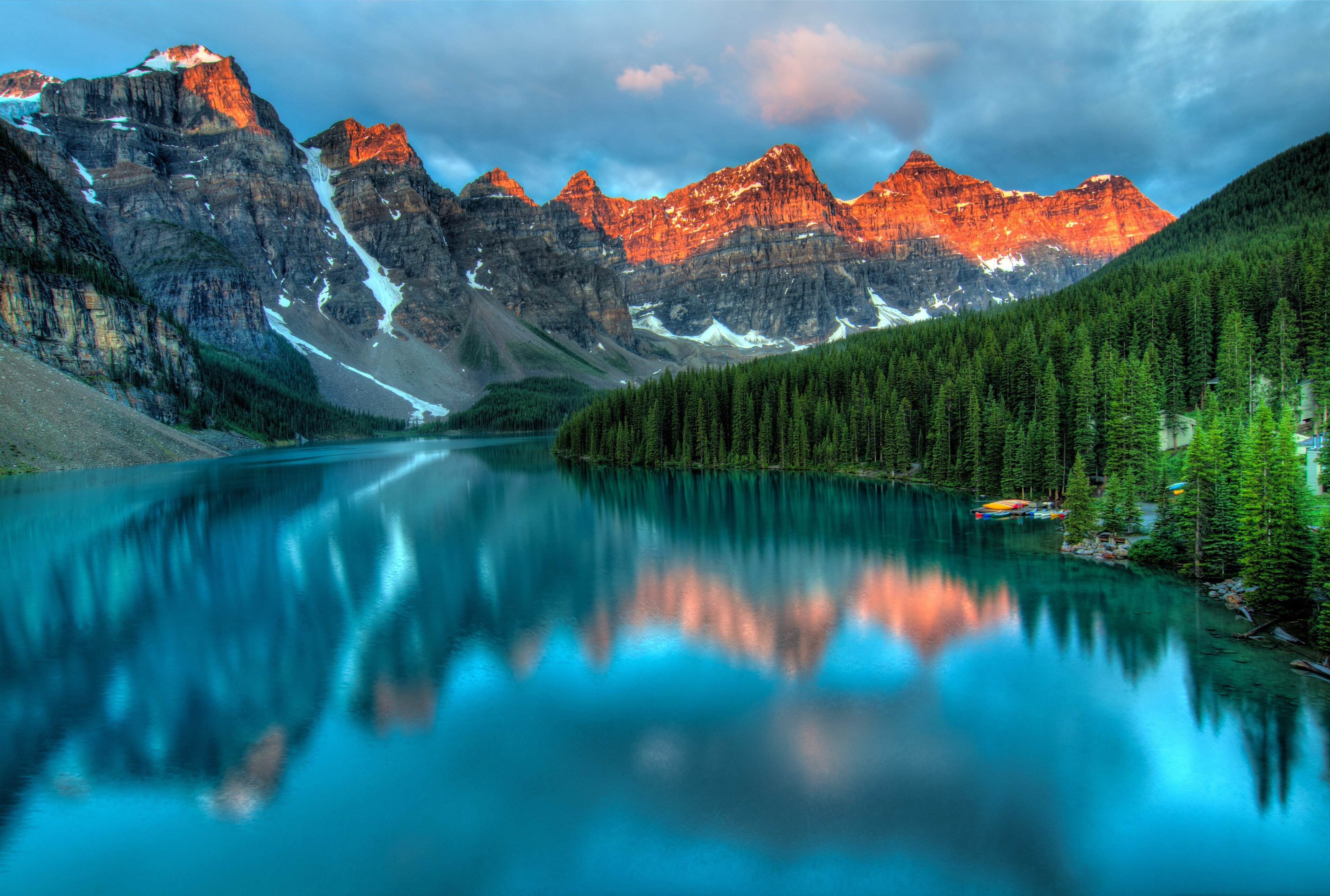 Moraine_Lake_Sunrise_(7960461442)
