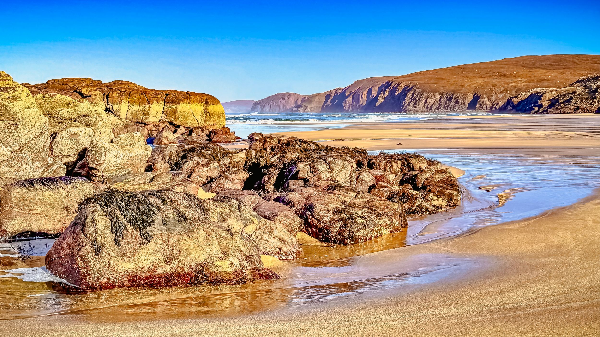 Sandwood Bay skotsko Sandwood Bay skotsko